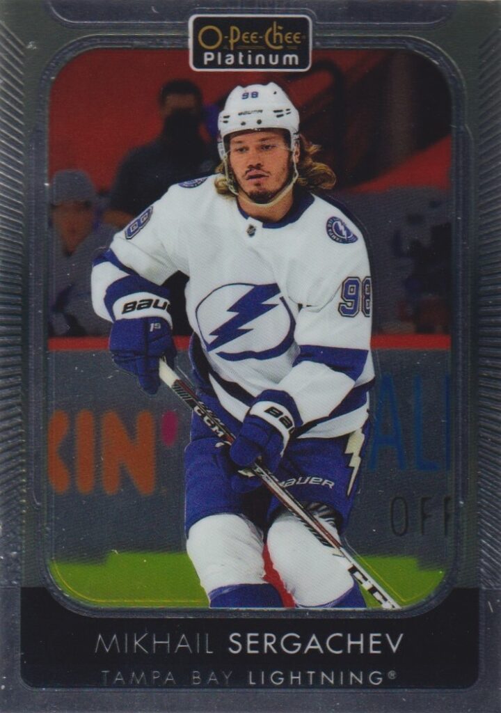 2021/22 O-Pee-Chee Platinum – M. Sergachev Tbl 130
