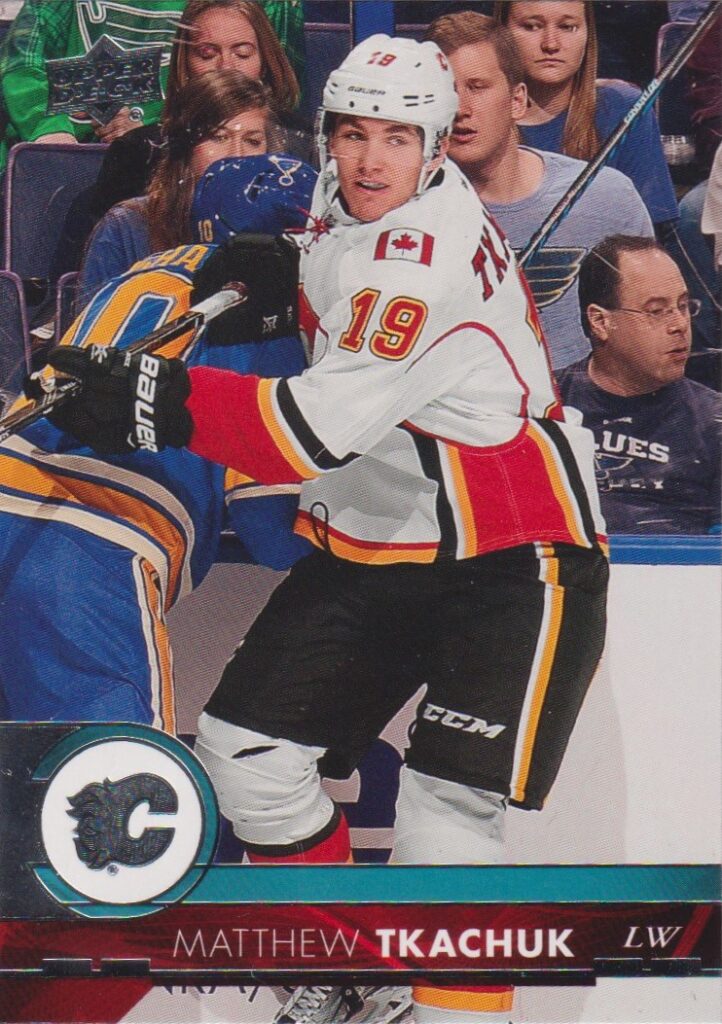 2017/18 Upper Deck 1 – M. Tkachuk Cal 26