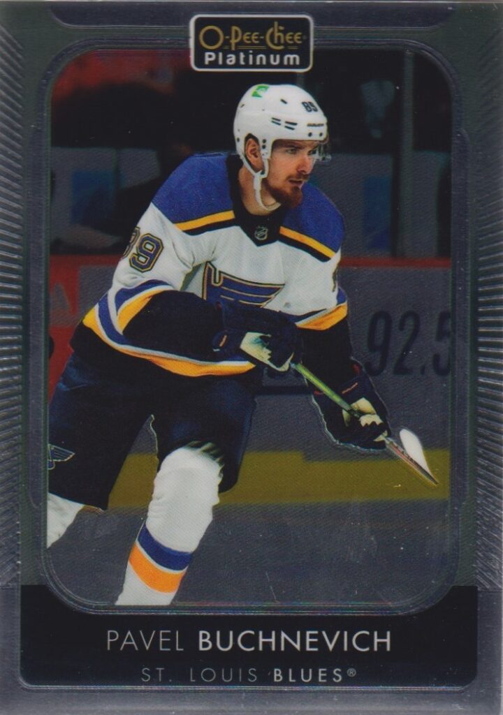 2021/22 O-Pee-Chee Platinum – P. Buchnevich Stl 100