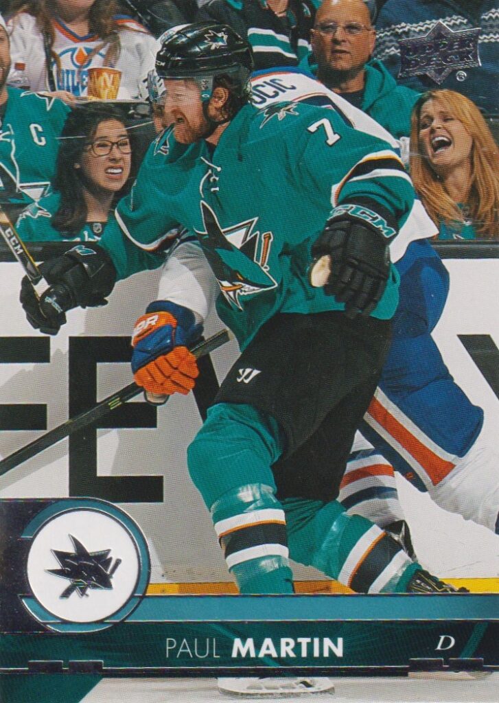 2017/18 Upper Deck 1 – P. Martin Sjs 157