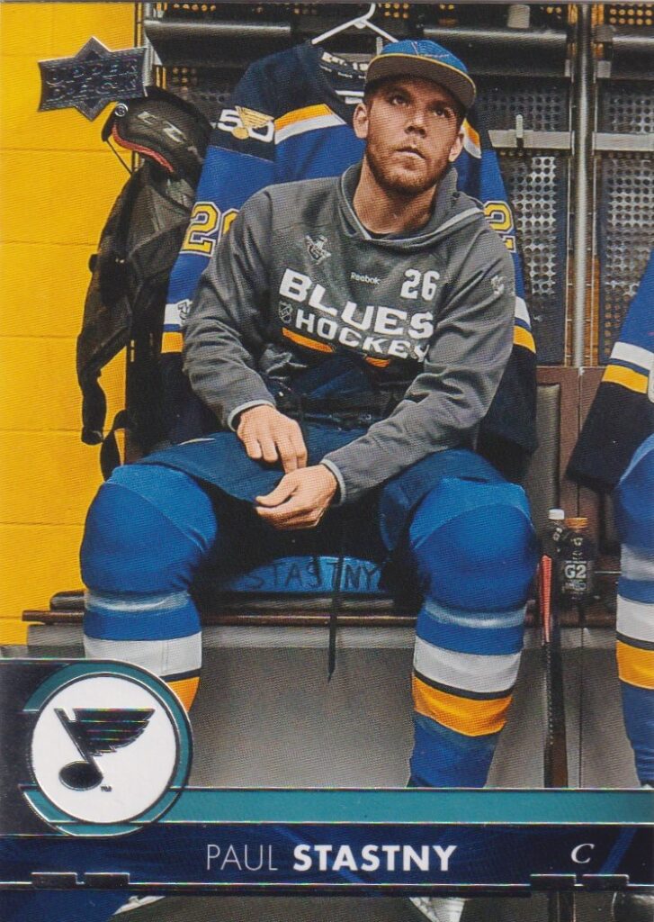 2017/18 Upper Deck 1 – P. Stastny Stl 163