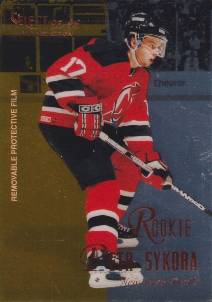 1995/96 Pinnacle Select Certified – P. Sykora Njd 144