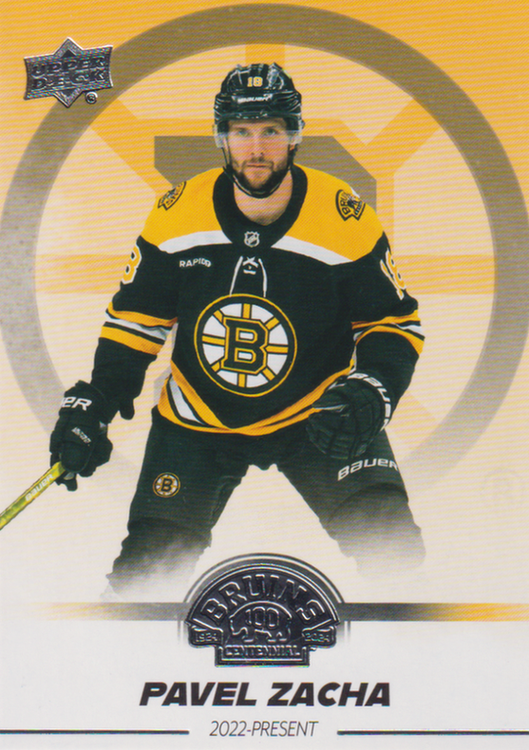 2023/24 Boston Bruins Centennial – P. Zacha Bos 34