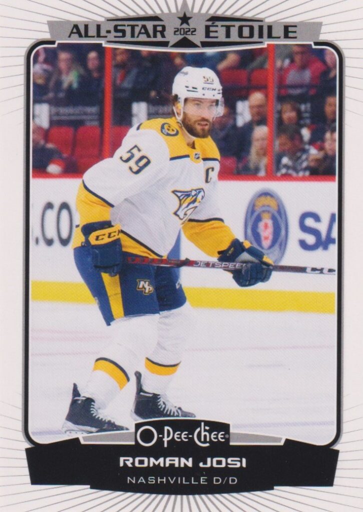 2022/23 O-Pee-Chee – R. Josi Nas 530