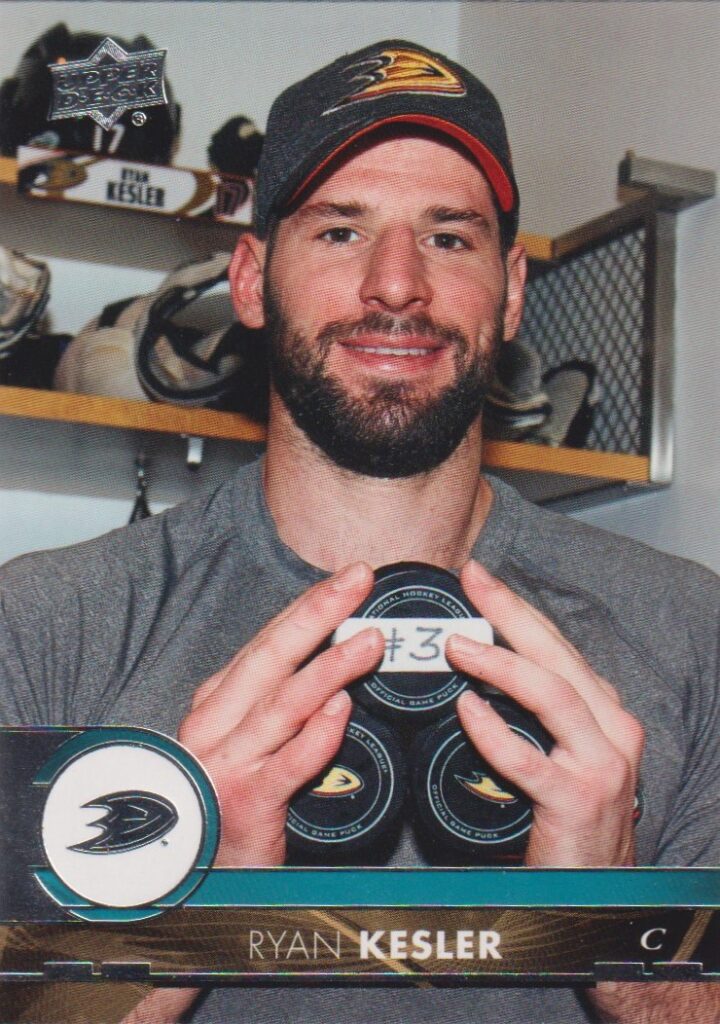 2017/18 Upper Deck 1 – R. Kesler Ana 6