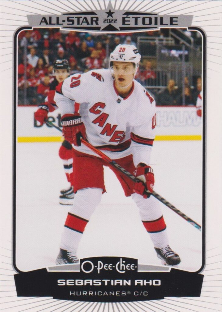 2022/23 O-Pee-Chee – S. Aho Car 526