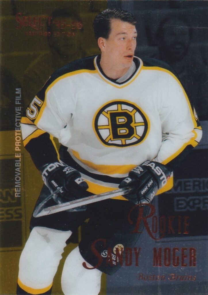 1995/96 Pinnacle Select Certified – S. Moger Bos 140