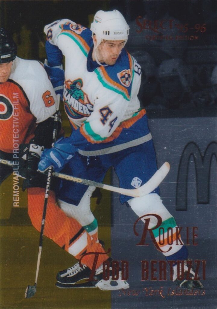 1995/96 Pinnacle Select Certified – T. Bertuzzi Nyi 123
