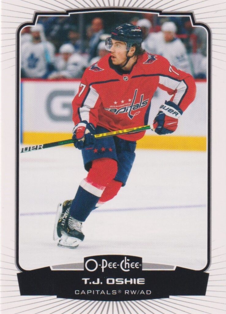 2022/23 O-Pee-Chee – T. J. Oshie Was 114