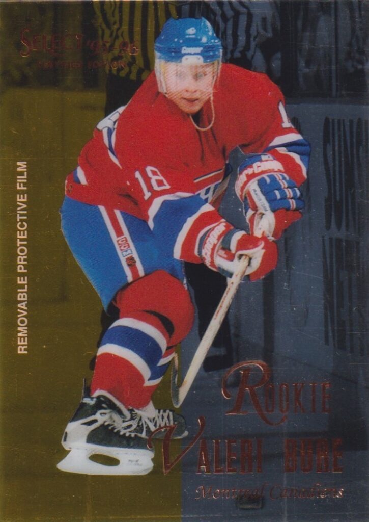 1995/96 Pinnacle Select Certified – V. Bure Mon 131