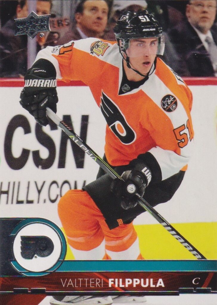 2017/18 Upper Deck 1 – V. Filppula Phi 144
