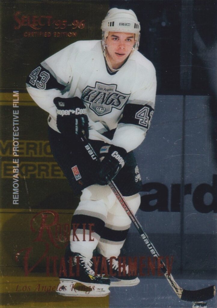 1995/96 Pinnacle Select Certified – V. Yachmenev Lak 130