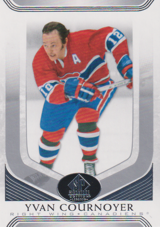 2020/21 SP Signature Edition Legends – Y. Cournoyer Mon 149
