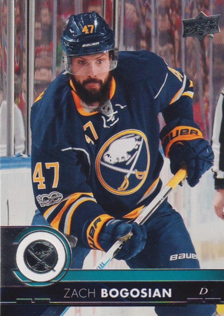 2017/18 Upper Deck 1 – Z. Bogosian Buf 24