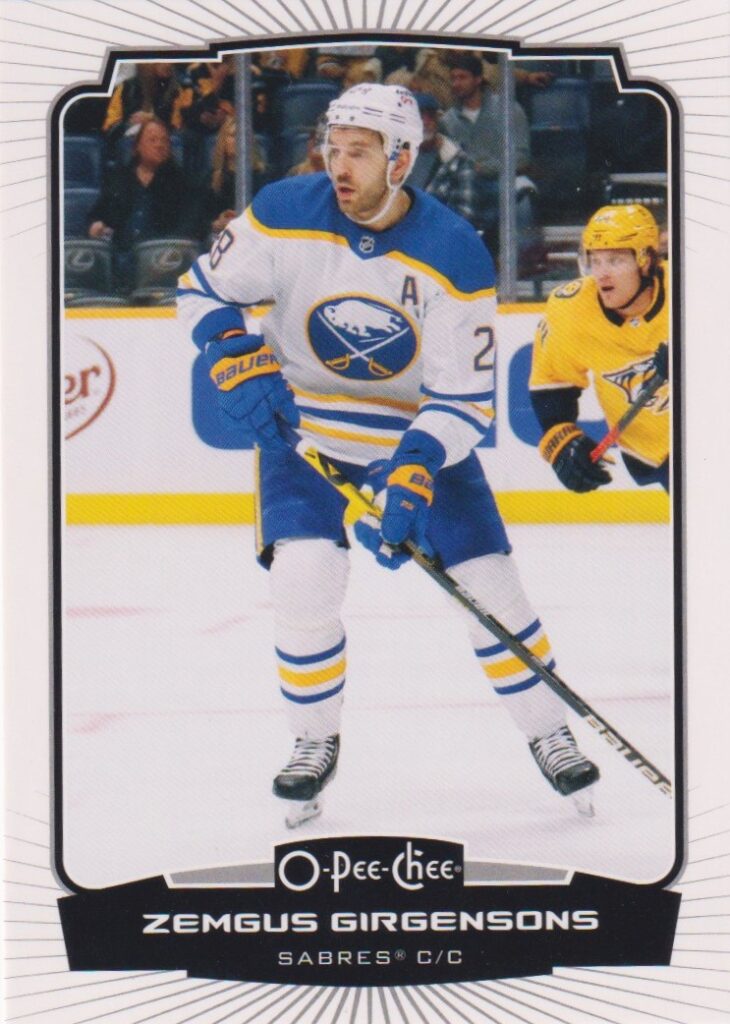2022/23 O-Pee-Chee – Z. Girgensons Buf 396