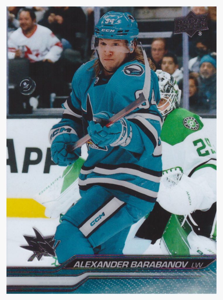 2023/24 Upper Deck Series 1 – A.Barabanov Sjs 146