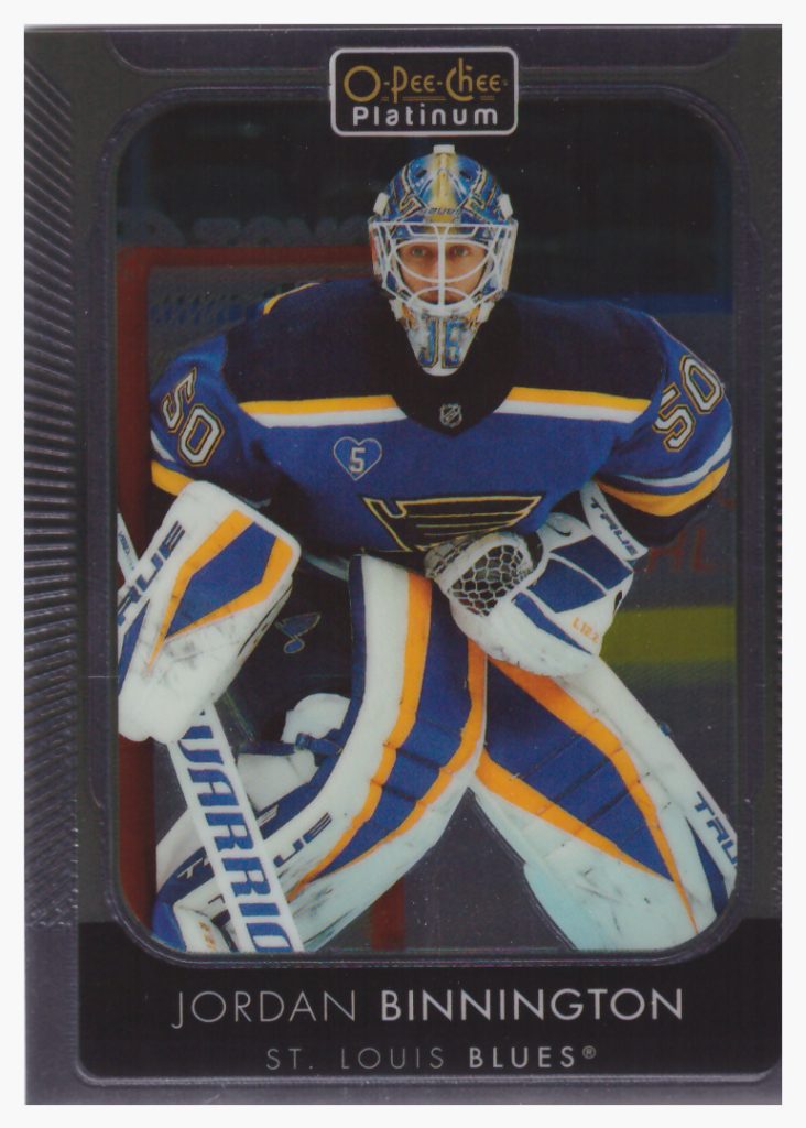 2021/22 O-Pee-Chee Platinum – J.Binnington Stl 50