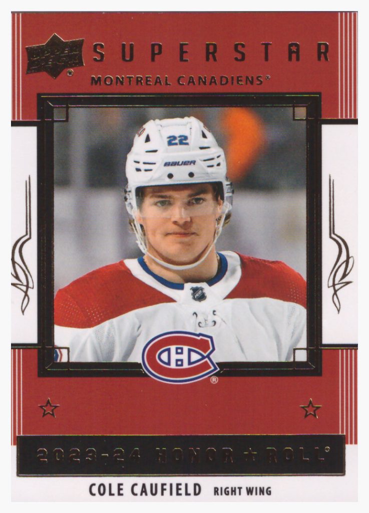 2023/24 Upper Deck Series 1 – C.Caufield Mon HR-6