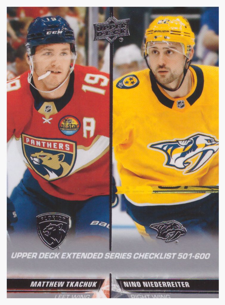 2022/23 UD Extended – M.Tkachuk, N.Niederreiter Flo,Nas 699