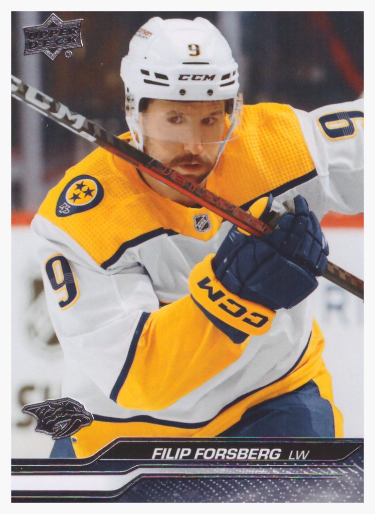 2023/24 Upper Deck Series 1 – F.Forsberg Nas 106