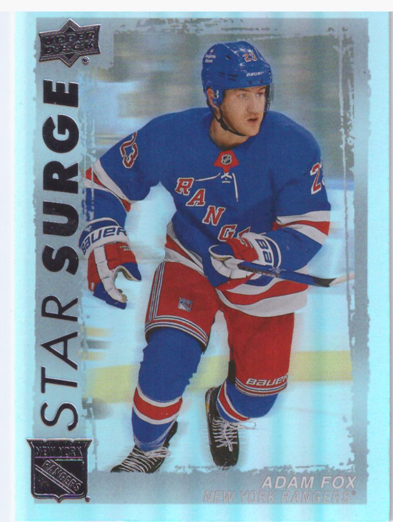 2023/24 Upper Deck Series 1 – A.Fox Nyr SS-27