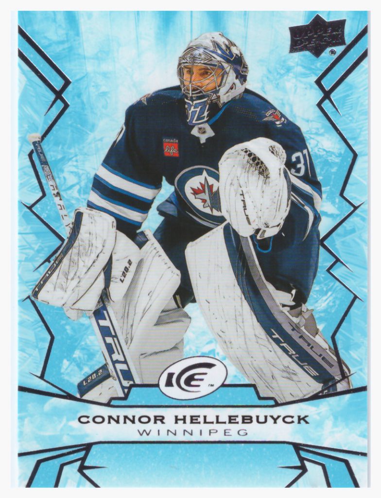 2022/23 UD Ice – C.Hellebuyck Win 67