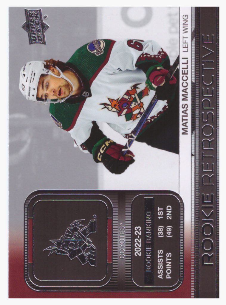 2023/24 Upper Deck Series 1 – M.Maccelli Ari RR-18