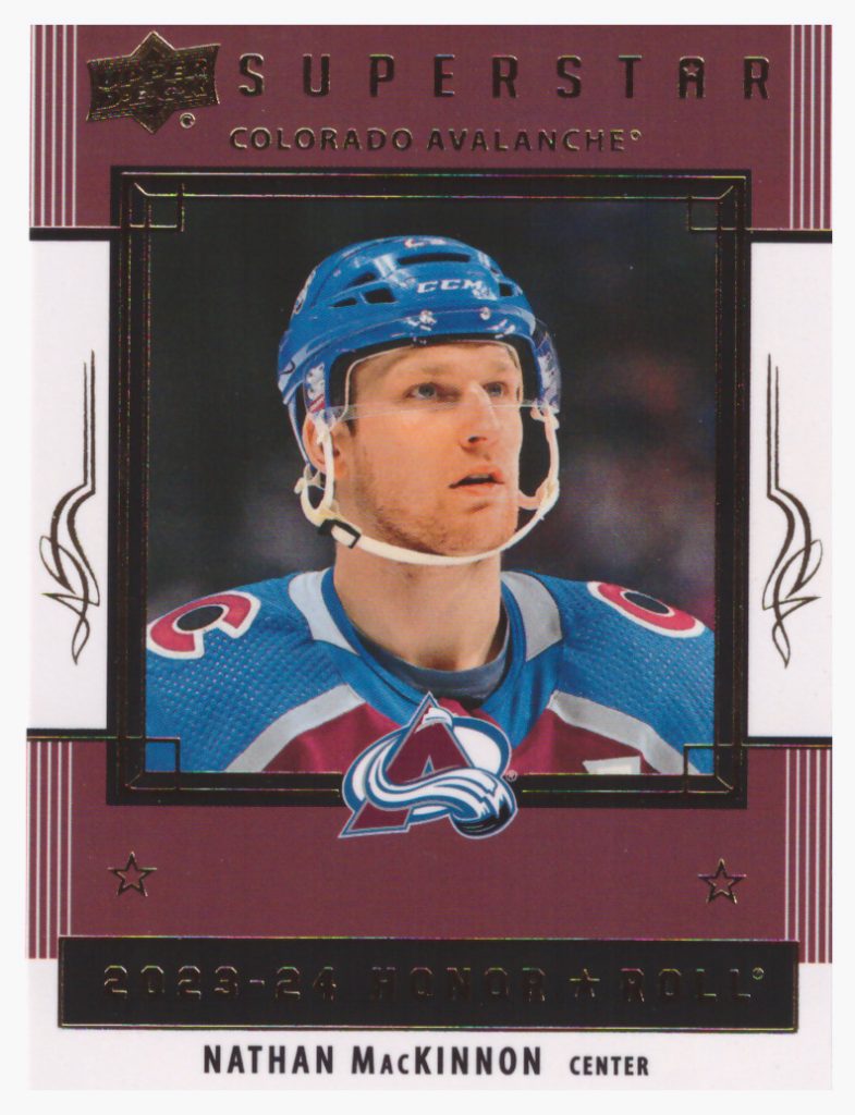 2023/24 Upper Deck Series 1 – N.MacKinnon Col HR-23