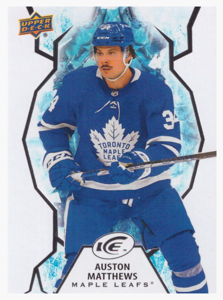 2021/22 UD Ice – Austin Matthews Toronto Maple Leafs 62