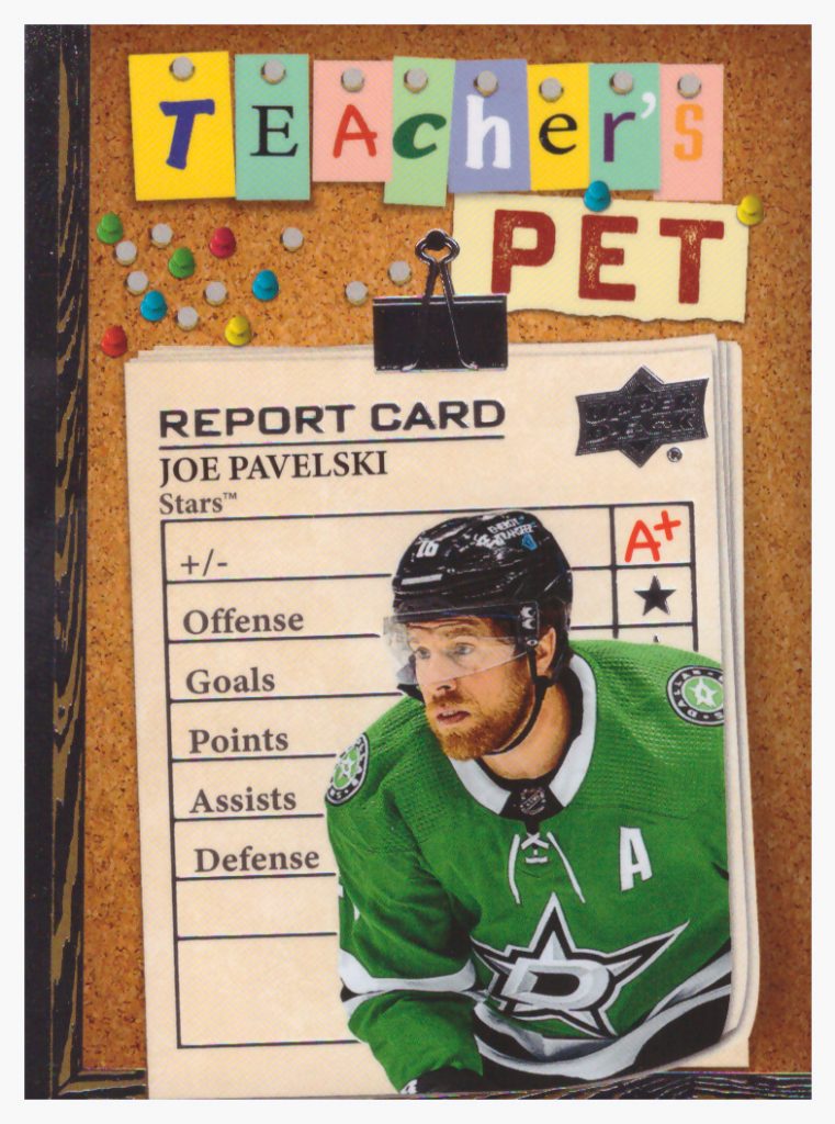 2023/24 Upper Deck Series 1 – J.Pavelski Dal TP-30