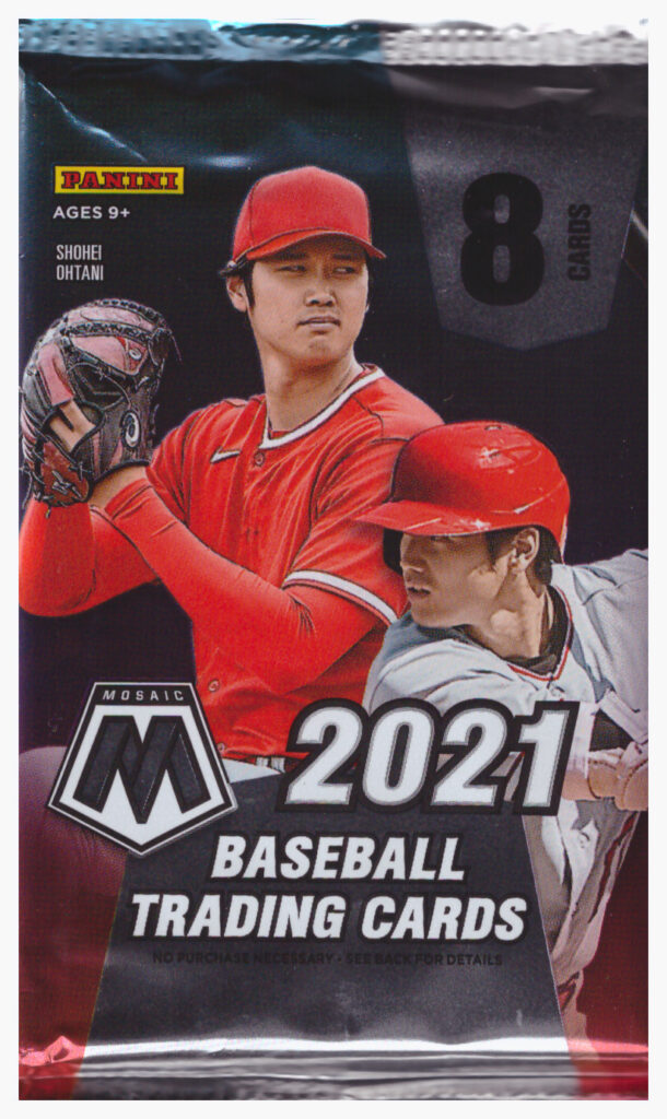 2021 Panini Mosaic Baseball mega balíček