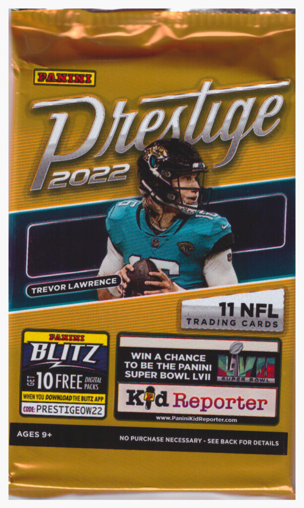 2022 Panini Prestige Football blaster balíček