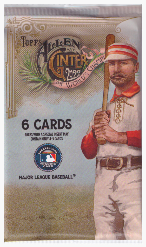 2022 Topps Allen & Ginter Baseball blaster balíček