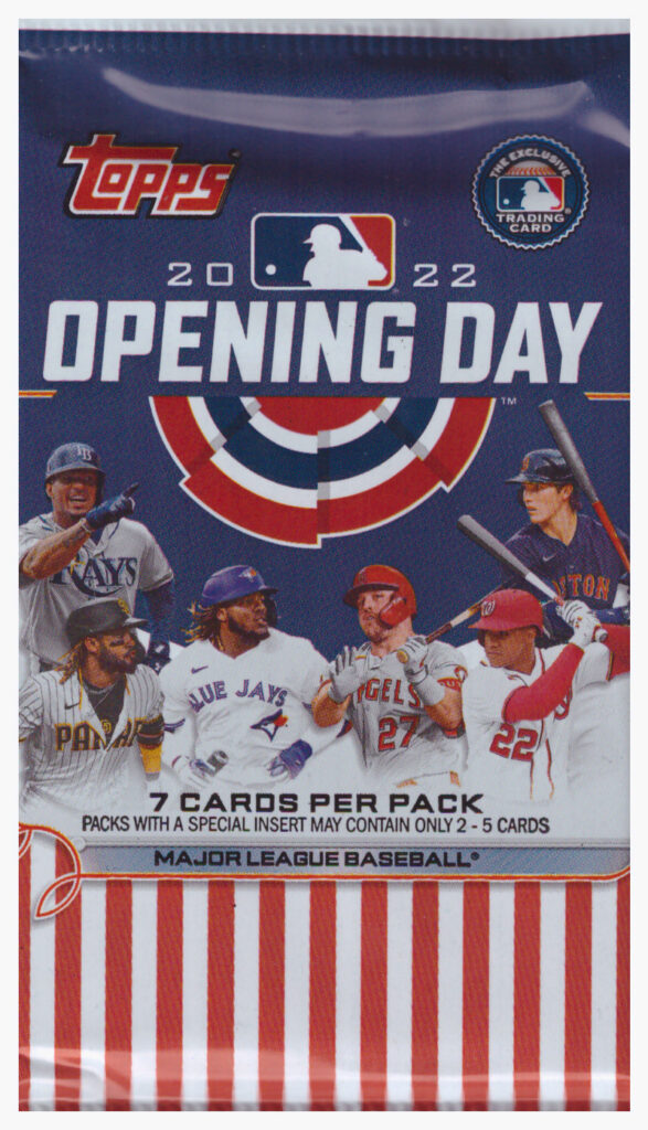 2022 Topps Opening Day Baseball blaster balíček