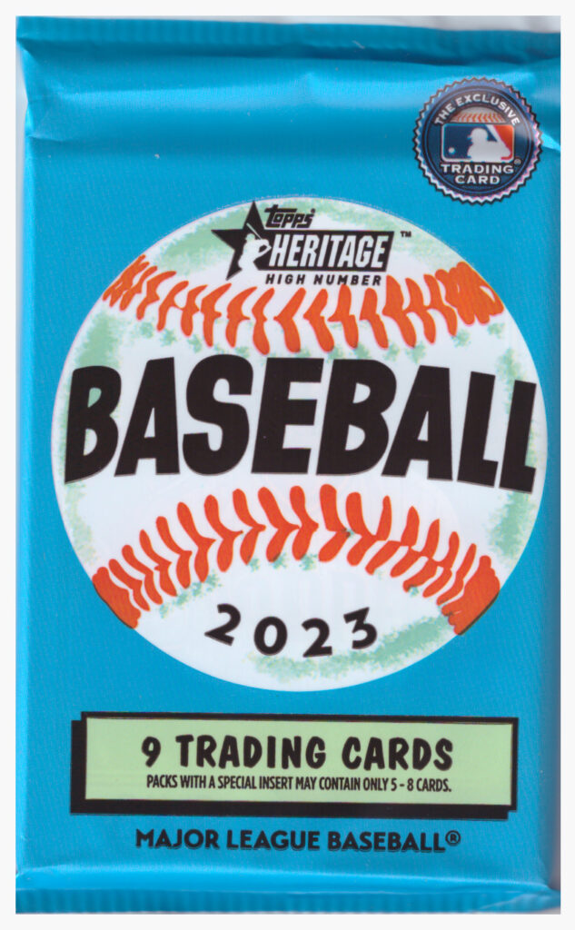 2023 Topps Heritage High Number Baseball blaster balíček