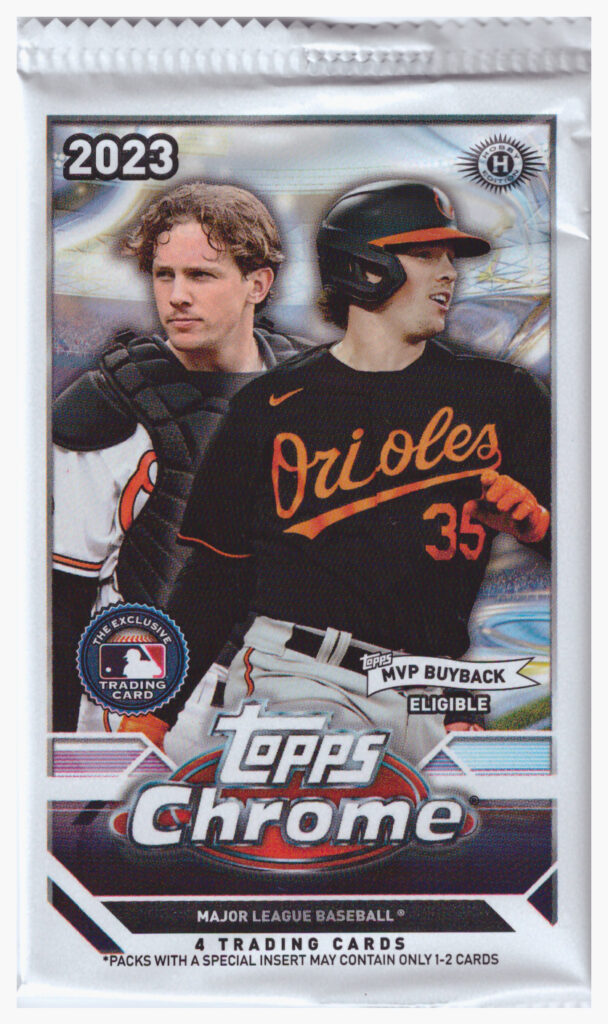 2023 Topps Chrome Baseball hobby balíček