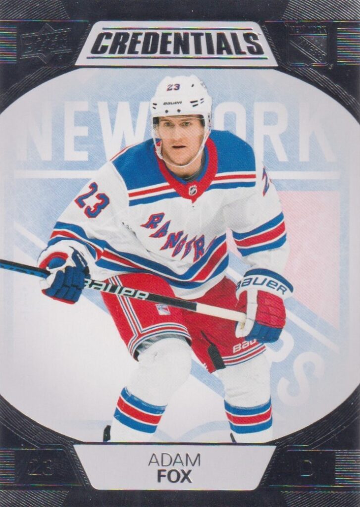 2022/23 Credentials – A. Fox Nyr 55