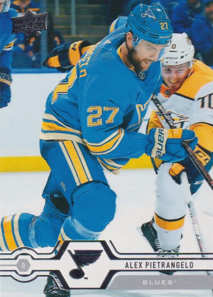 2019/20 Upper Deck 1 – A. Pietrangelo Stl 122