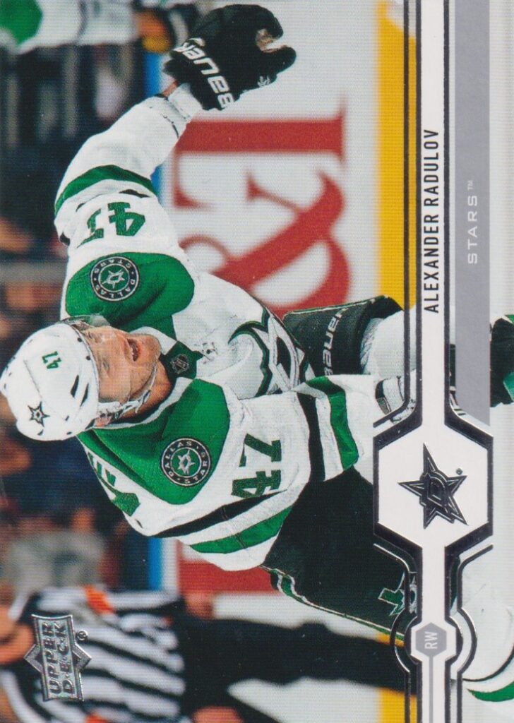2019/20 Upper Deck 1 – A. Radulov Dal 144