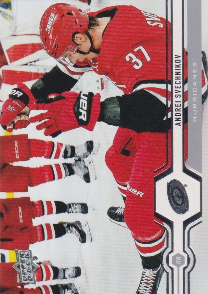 2019/20 Upper Deck 1 – A. Svechnikov Car 53