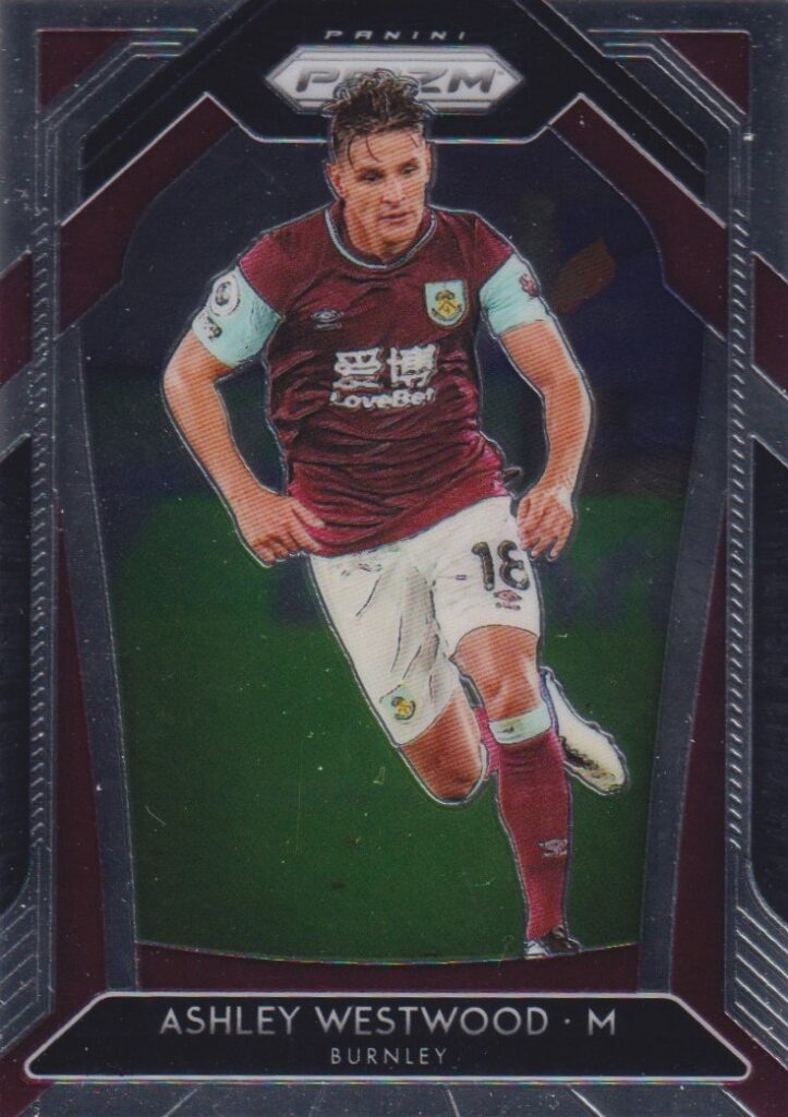 2020/21 Panini Prizm Premier League – A. Westwood Burnley 52