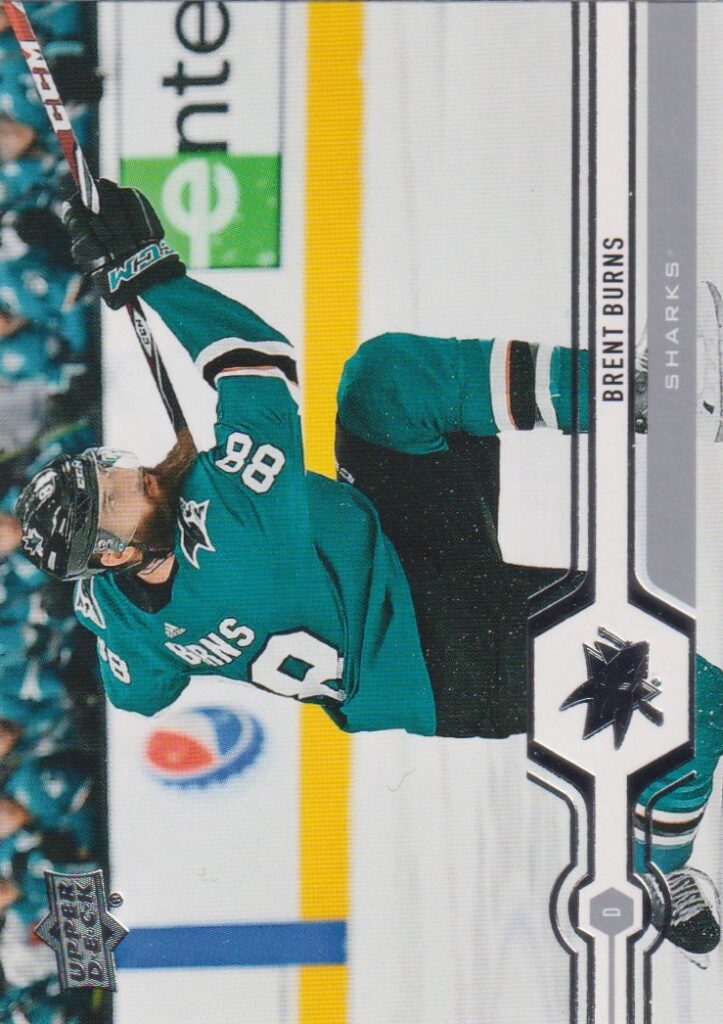2019/20 Upper Deck 1 – B. Burns Sjs 165
