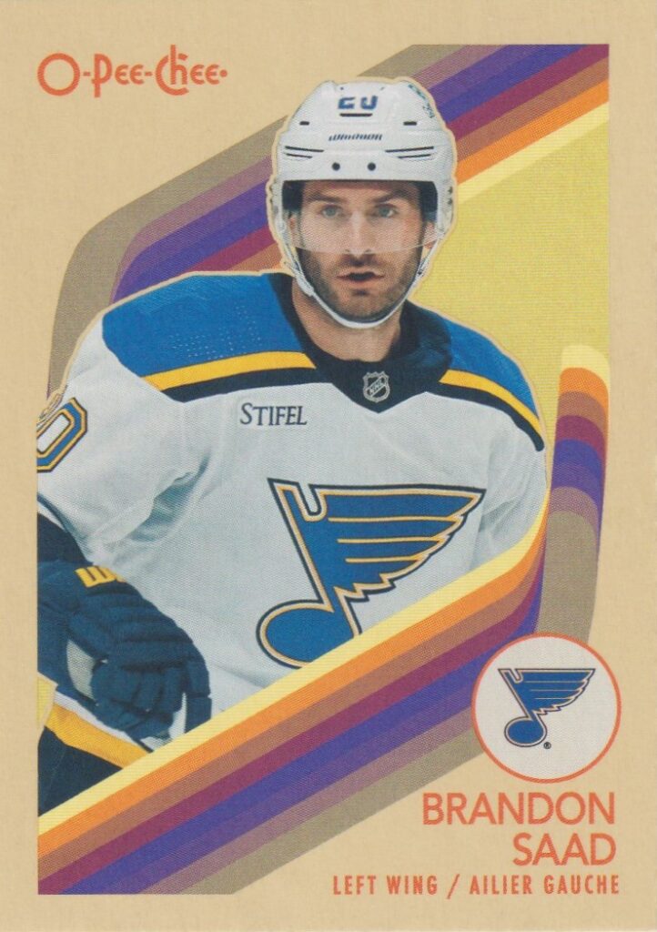 2023/24 O-Pee-Chee – B. Saad Stl 273