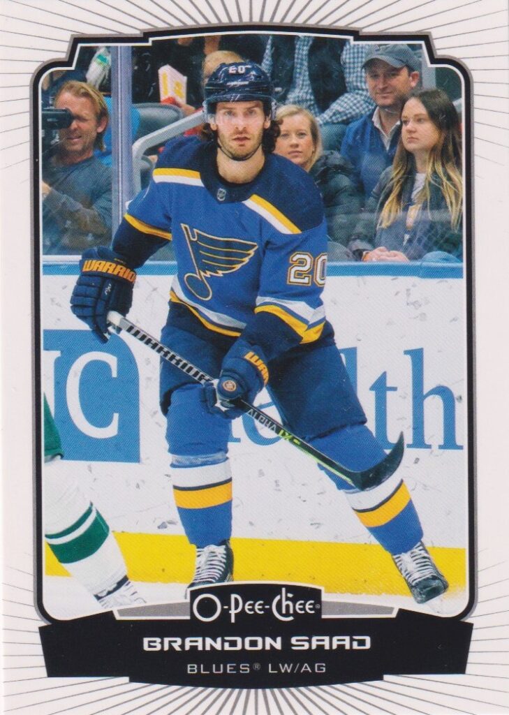 2022/23 O-Pee-Chee – B. Saad Stl 238