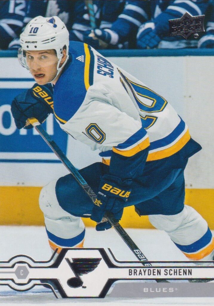 2019/20 Upper Deck 1 – B. Schenn Stl 118