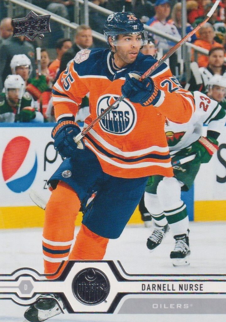 2019/20 Upper Deck 1 – D. Nurse Edm 190