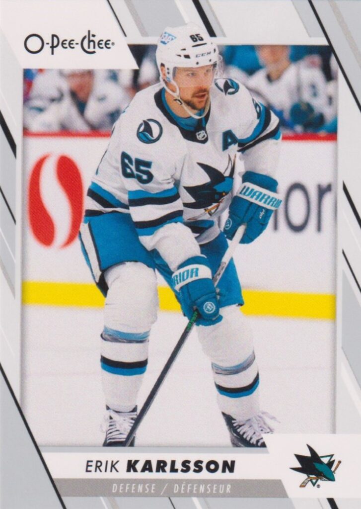 2023/24 O-Pee-Chee – E. Karlsson Sjs 134