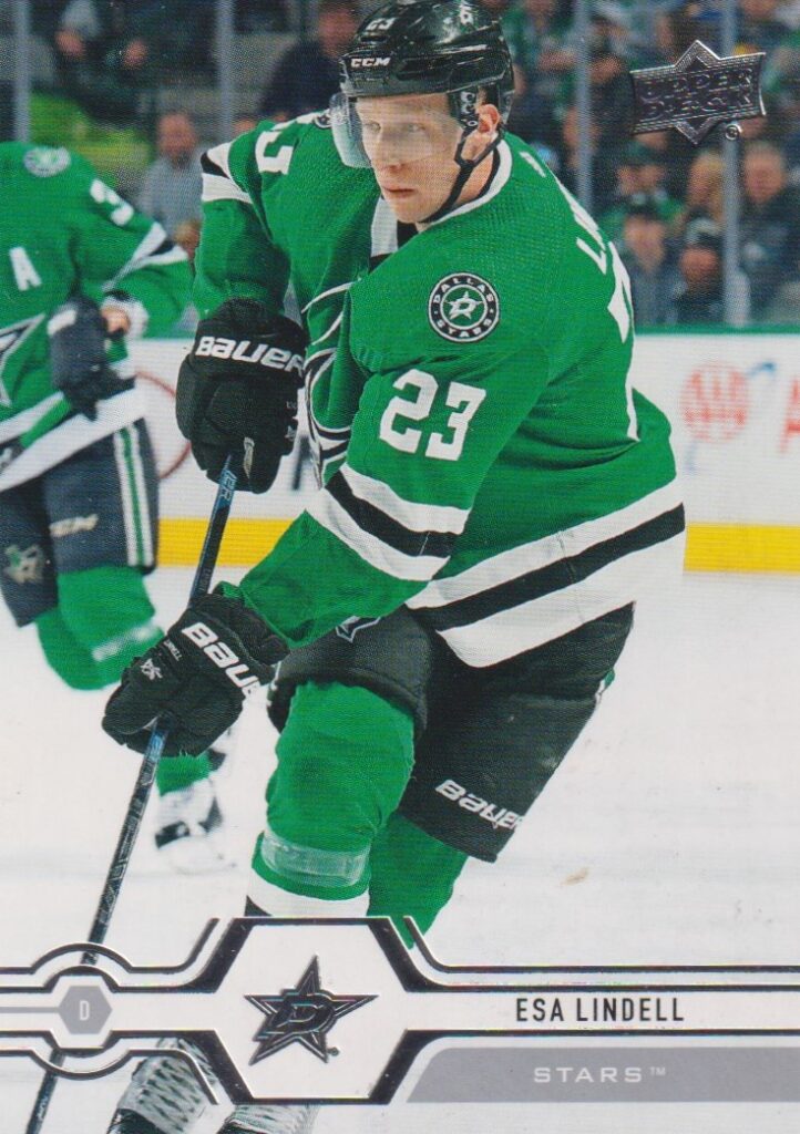 2019/20 Upper Deck 1 – E. Lindell Dal 148