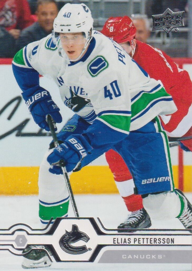 2019/20 Upper Deck 1 – E. Pettersson Van 168