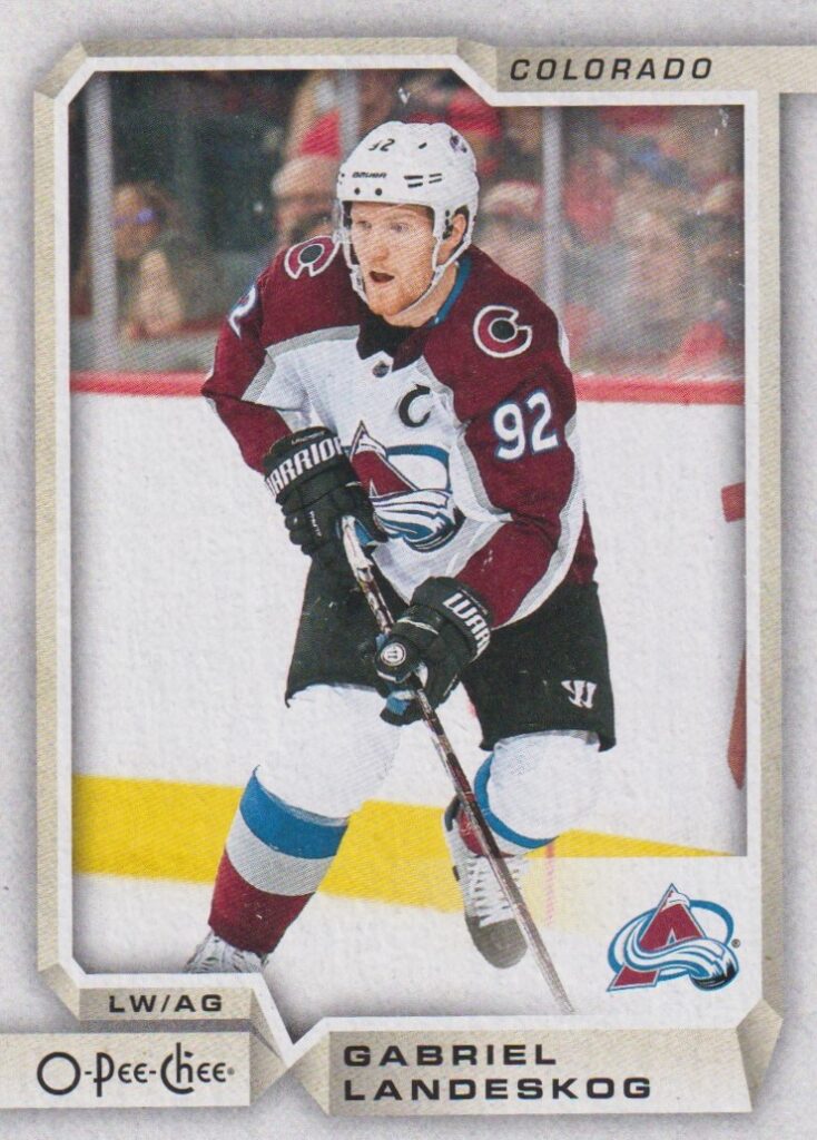 2018/19 O-Pee-Chee – G. Landeskog Col 230
